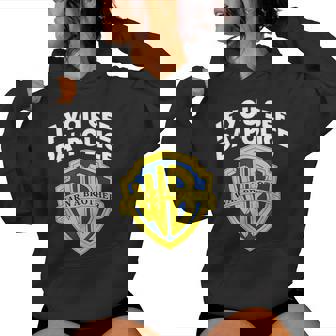 If You See Da Police Warn A Brother Sarcastic Women Hoodie | Mazezy