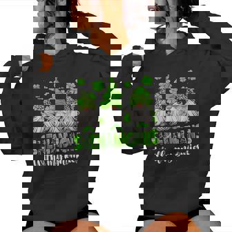 Shenanigans With My Gnomies St Patrick's Day Gnomes Women Women Hoodie - Thegiftio UK