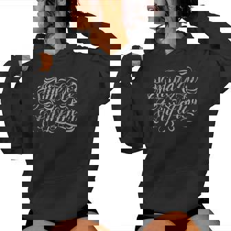 Smile Now Cry Later Tattoo Chicano Lettering Para Es Y Hombres Sin Mangas Sudadera con capucha para mujer - Regaloses