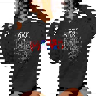 Spider Mama Mother's Day Matching Family Birthday Boy Women Hoodie - Thegiftio UK