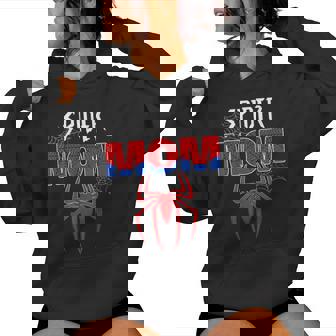 Spider Mom Mother's Day Matching Family Birthday Women Hoodie - Thegiftio UK
