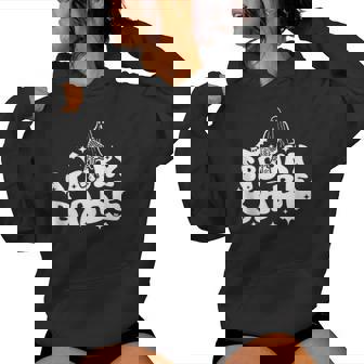 Spooky Babe Vibes Halloween Bats Ghost Goth Girl Graphic Tank Top Women's Hoodie - Monsterry