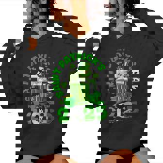 St Patrick's Day 2025 Shamrocks Beer Drinker Team Parades Kapuzenpullover für Damen - Geschenkecke