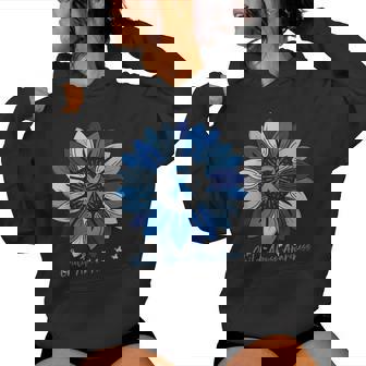 Sunflower Child Abuse Awareness Month Women Hoodie - Thegiftio UK