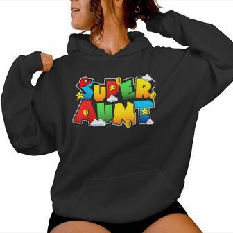 Super Aunt Best Aunt Ever For Aunt Kapuzenpullover für Damen - Geschenkecke