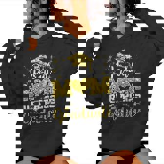 Super Proud Mom Of 2025 Graduate Family College Mother Heart Women Hoodie - Monsterry