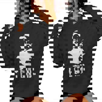 Techno Costume De Religieuse – Drôle De Religieuse Sweat à capuche femme - Cadeauxyz