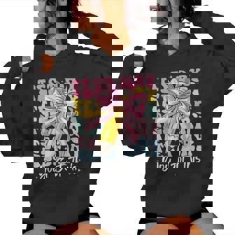 Test Day Rock The Test Motivational Teacher You Got This Women Hoodie - Monsterry