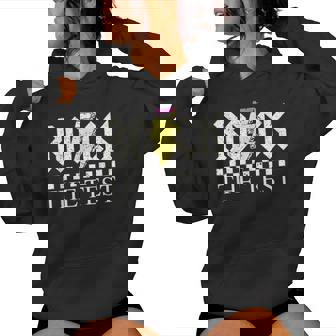 Testing Day Teacher Student Motivational Rock The Test Women Hoodie - Seseable