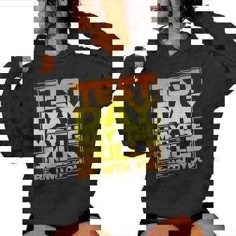 Testing Day Test Day May The Skills Be With You Teacher Women Hoodie | Mazezy