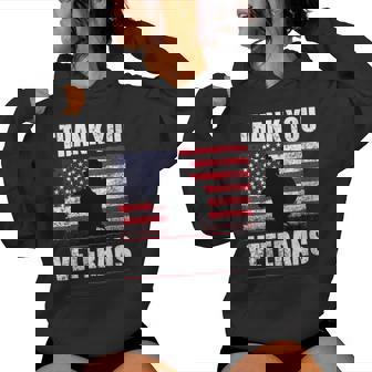 Veterans Day Thank You Veterans Proud Tee Women's Hoodie - Monsterry