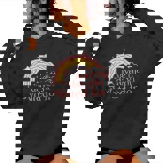 Vintage Have The-Day You Voted For Retro Rainbow Women Hoodie - Seseable