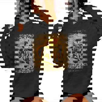 Vintage Faith Cross Sunflower Butterflies Flowers Christians Women Hoodie - Monsterry