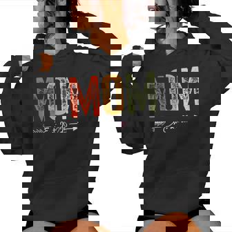 Vintage Mom Est 2025 Promoted To Mommy Mother's Day 2025 Sudadera con capucha para mujer - Regaloses