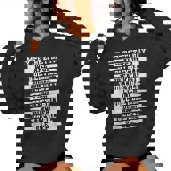 Volleyball My Perfect Day Sportive Attacker & Hitter Girl Women's Hoodie - Monsterry