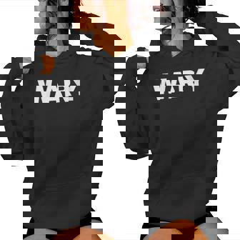 WARY Mood Emotion Bold Text Apparel Women's Hoodie - Monsterry