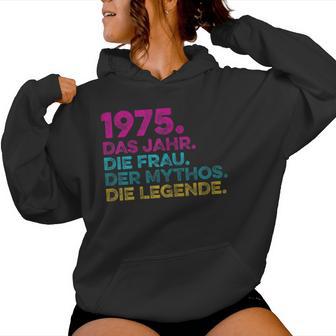 Women's Birthday intage 1975 Woman Myth Legend Kapuzenpullover für Damen - Geschenkecke