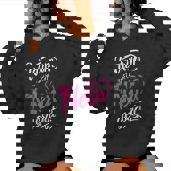 Women's Warum Hast Du Nicht Nein Gesagt Kapuzenpullover für Damen - Geschenkecke