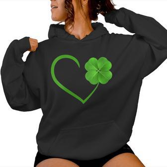 Women's Love Four Leaf Clover St Patrick Day Clover For Women Kapuzenpullover für Damen - Geschenkecke