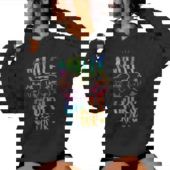 Women's Malle Girls Tour Girls Evening Mallorca Party Holiday With-Neck Kapuzenpullover für Damen - Geschenkecke