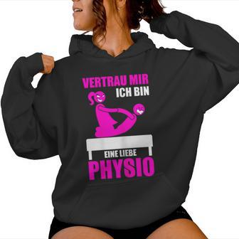 Women's Physiotherapist Saying Physiotherapy Treatment Kapuzenpullover für Damen - Geschenkecke