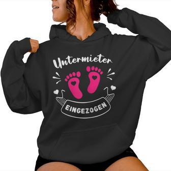 Women's Pregnant Undermeant Mothers Baby Kapuzenpullover für Damen - Geschenkecke