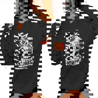 Women's Schluckspecht An Herrentag Specht Anatertag Trinkt Bier Bier With-Neck Kapuzenpullover für Damen - Geschenkecke