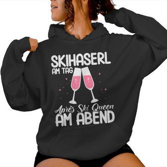 Women's Ski Faserl On The Day Après Ski Queen Apres Ski Kapuzenpullover für Damen - Geschenkecke