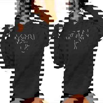 Women's Woman Up Cool Women's Power Girl Power Statement Kapuzenpullover für Damen - Geschenkecke