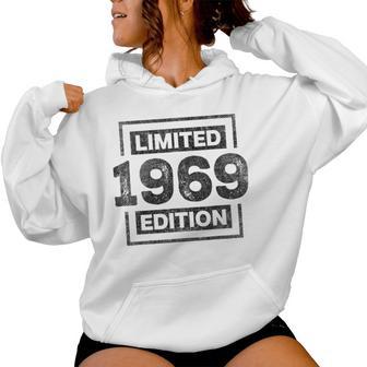 56 Cumpleaños Hombres 56 Años Retro Es Nacidos En 1969 Sudadera con capucha para mujer - Regaloses