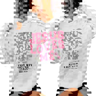 Christian Jesus Love Me This I Know You Girl God Faith Women Hoodie - Seseable