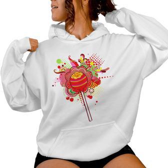 Chumpa Chups Fantasy Lollipop Kapuzenpullover für Damen - Geschenkecke