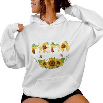 Cute Sunflower Promoted To Mema Again Women Women Hoodie - Thegiftio UK