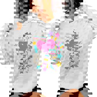 De Los Años 80 Baby 90S Made Me Love The 80S Retro Hombres Es Manga Larga Sudadera con capucha para mujer - Regaloses