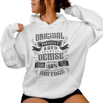 Denise Original Vintage Women Hoodie - Thegiftio UK