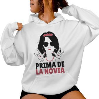 Despedida De Soltera Disfraz Equipo Prima Novia Accesorios Sudadera con capucha para mujer - Regaloses