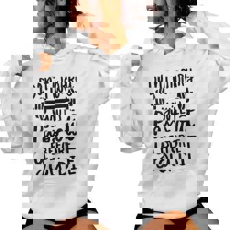 Don't Worry You'Ll Pass Out Before You Die Gym Women's Hoodie - Monsterry