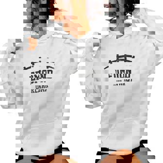 Edmond Oklahoma Retro Sudadera con capucha para mujer - Regaloses