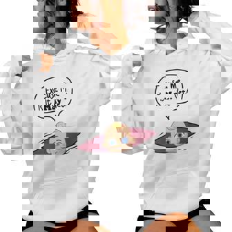 Excuse Me Is It May Yet Anuncio De Embarazo De Es Cuello Sudadera con capucha para mujer - Regaloses