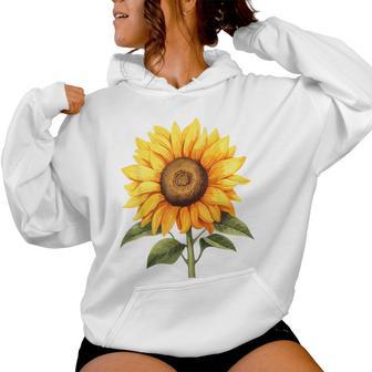 Florist And Sunflower Kapuzenpullover für Damen - Geschenkecke