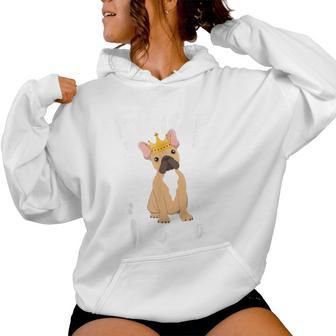 French Bulldog Frenchie Mama Mother Mom Dog Lover Kapuzenpullover für Damen - Geschenkecke