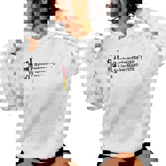 German Federal Commissioner For Delicious Beer Alcohol Consumption Malle Kapuzenpullover für Damen - Geschenkecke