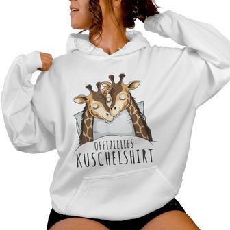 Giraffe Official Cuddly Kapuzenpullover für Damen - Geschenkecke