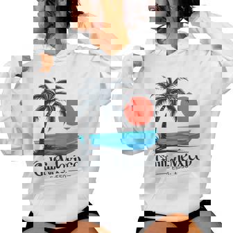 Gulf Of Mexico For Retro Vintage Beach Women Hoodie - Monsterry