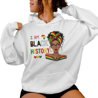I'm Black History Month African American Girls Women Hoodie - Thegiftio UK