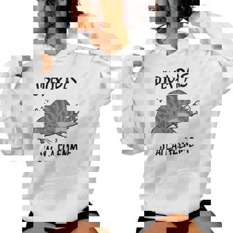 Je Peux Pas J'ai La Flemme Chat Maman Cadeau Drôle Humour Sweat à capuche femme - Cadeauxyz