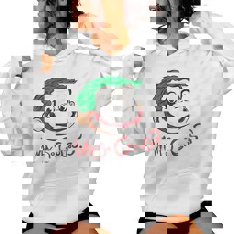 Monkey Face Why So Curious For Men Women Kids Women's Hoodie - Monsterry
