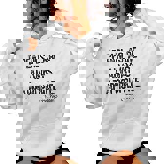 Pearls Are Always Appropriate Classic Fashion Mens Women Hoodie - Thegiftio