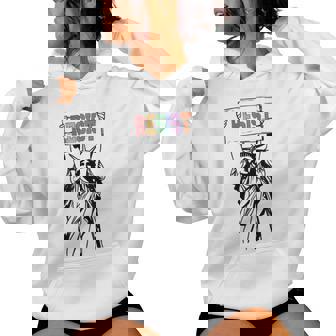 Resist Statue Of Liberty Day Women Hoodie - Monsterry