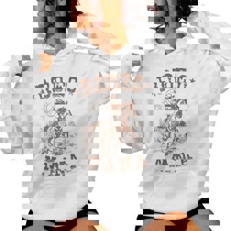 Rodeo Nana Western Cowboy Family Matching Mother's Day Women Hoodie - Seseable